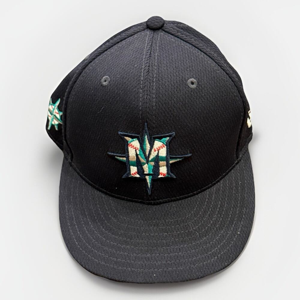 MLB Seattle Mariners New Era 2020 Spring Training 59Fifty Fitted Hat Size 6 7/8